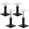 Zonon 4 Pack 6-9 Inch Adjustable Floor Jack Post, Mini
