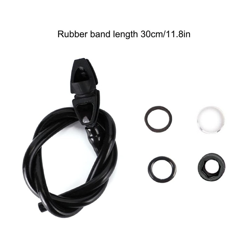 MiOYOOW Bow Peep Sight Kit, Archery Peep Visor Bow Tube