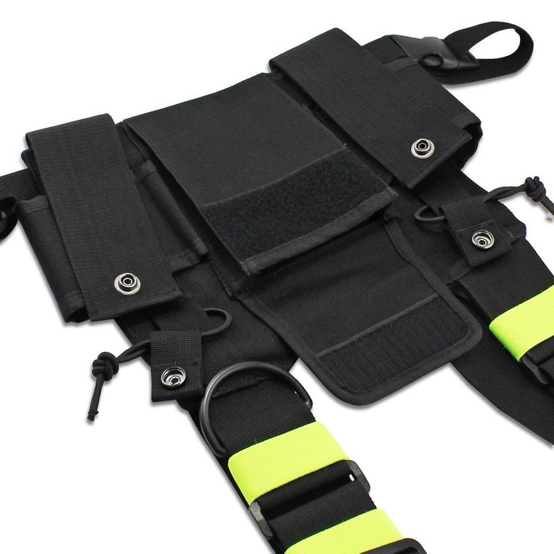 KEESIN Radio Walkie Talkie Chest Pocket Harness Bags Pack Backpack