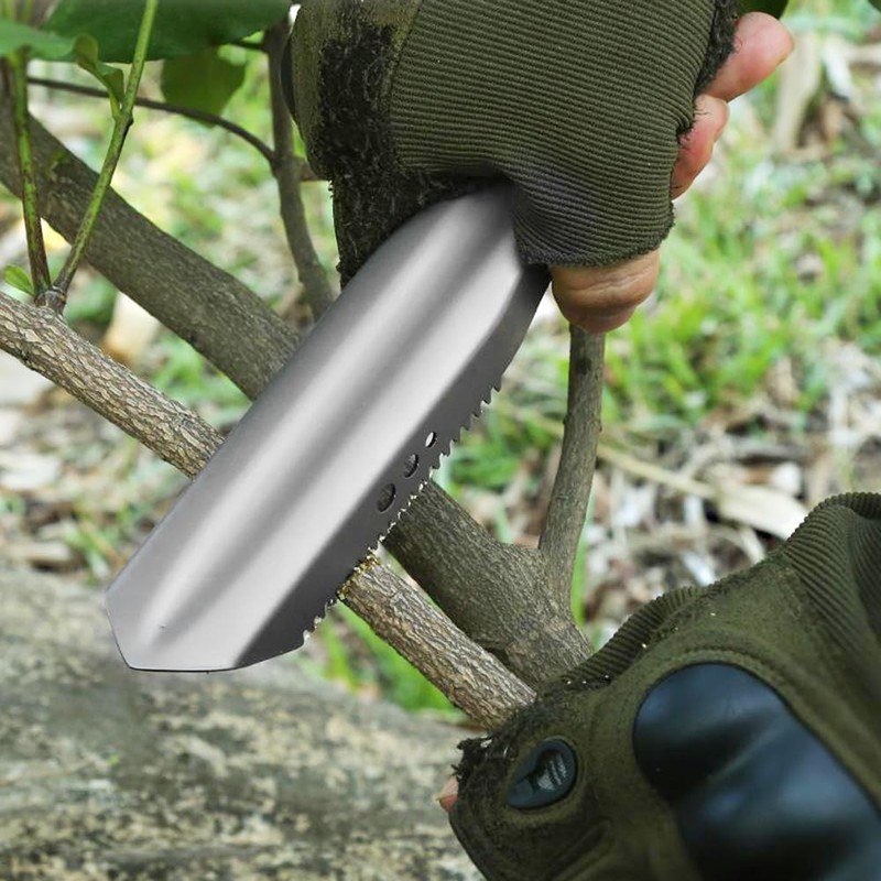 Backpacking Potty Trowel,Titanium Hand Shovel for Hiking Camping Survival Bags