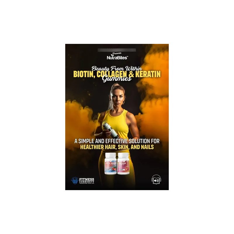 Nutrabites Pack Bienestar Mujer Biotina Maca Colágeno