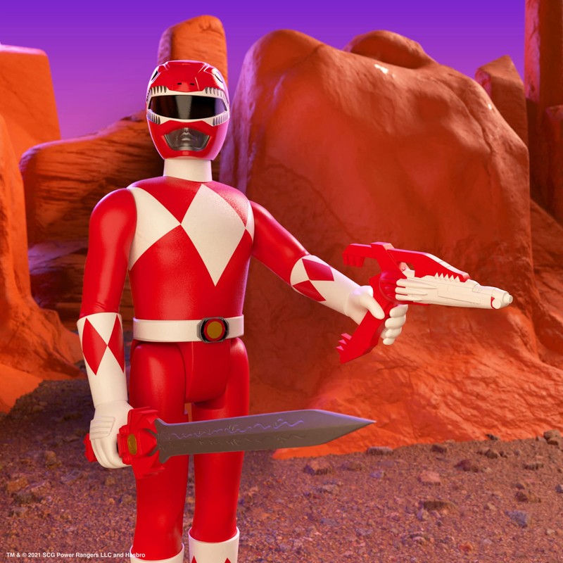Mighty Morphin Power Rangers Reaction Figure Wave 1 - Red