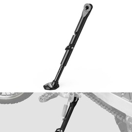 NICECNC Motorcycle Stand Kickstand Reduce Height Compatible with Honda XR650L 1993 1994 1995 1996 1997 1998 1999 2000 2001-2024，Aluminum Adjustable Side Stand