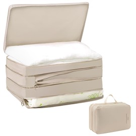 (Newest Double-Sided Storage) Travel Pouch, Travel Compression Bag, Space Saving, Cute, Compression Bag, Business Trip, Travel, Large Capacity, Storage Bag, Clothes Sorting, Multi-functional, Easy