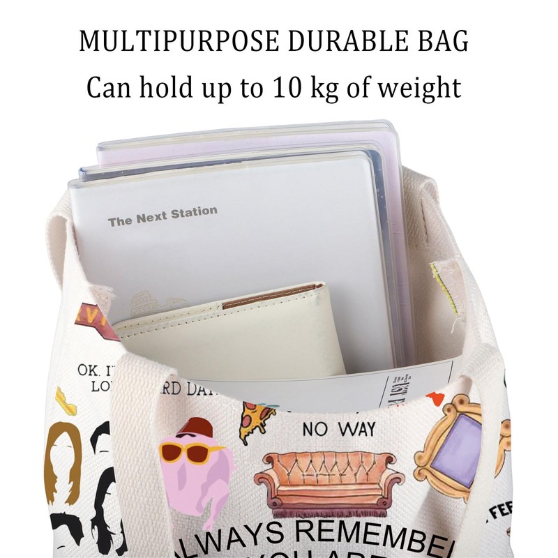 BNQL Friend Tv Show Tote Bag Friend Tv Show Gifts