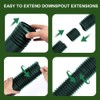 Mini Connector for Gutter Downspout Extensions, Extra Connector to Expend