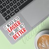 (3Pcs) It Never Gets Easier You Just Get Better Sticker