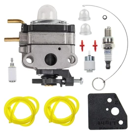 Carbhub 753-06220 Carburetor for Troy Bilt Built TB575EC TB525EC Curve Shaft Gas String Trimmer 575EC Carb MTD 753-06220A Parts Kit