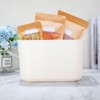 Plastic Storage Bins 10 Pcs White Storage Bin Pantry Organizer