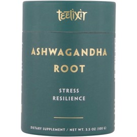 Teelixir Organic Ashwagandha Root Stress Resiliance 100g