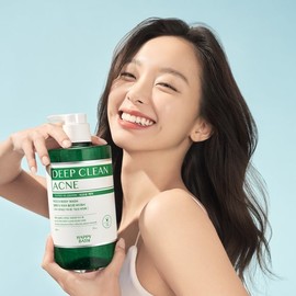 Happy Bath Deep Clean Tea Tree Acne Care Body Wash 900g / 딥클린 티트리 아크네케어 바디워시 900G
