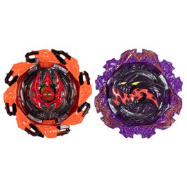 BEYBLADE Burst QuadStrike Embush Nyddhog N8 y Chain Poseidon P8 Spinning Parte Superior Pack Dual, 2 Juguetes para niños de 8 años en adelante