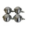 Shepherd Chrome Roller Ball Casters Wheels Set of 4