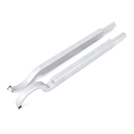 2 Pieces Wooden Turning Tool Gooseneck Hollow Carbide Lathe Chisel Rotating Chisel Carpenter Lathe Hand Tool Rotating Blade