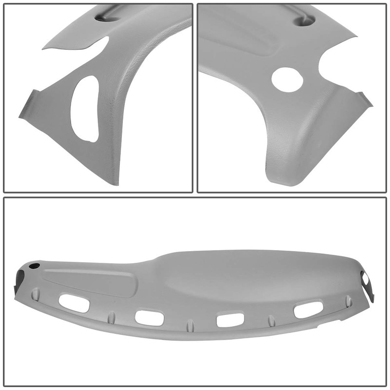 DNA MOTORING Dashboard Cover Cap Overlay + Instrument Bezel Replacement