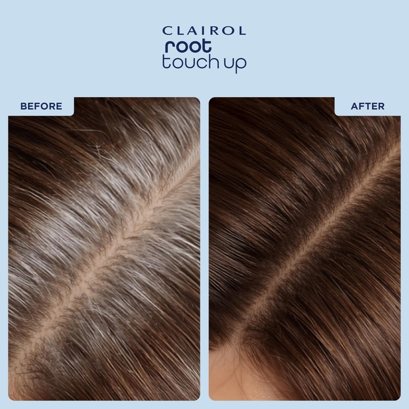 Clairol Root Touch-Up Temporary Concealing Powder, Dark Brown Hair Color
