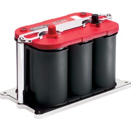 Billet Specialties 248915 Polished Optima Style Billet Battery Mount