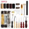 28PCS Craft Leather Tools Set DIY Leather Hand Working Tool