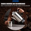 APOXCON Electric Coffee Percolator Stainless Steel Coffee Maker with Clear