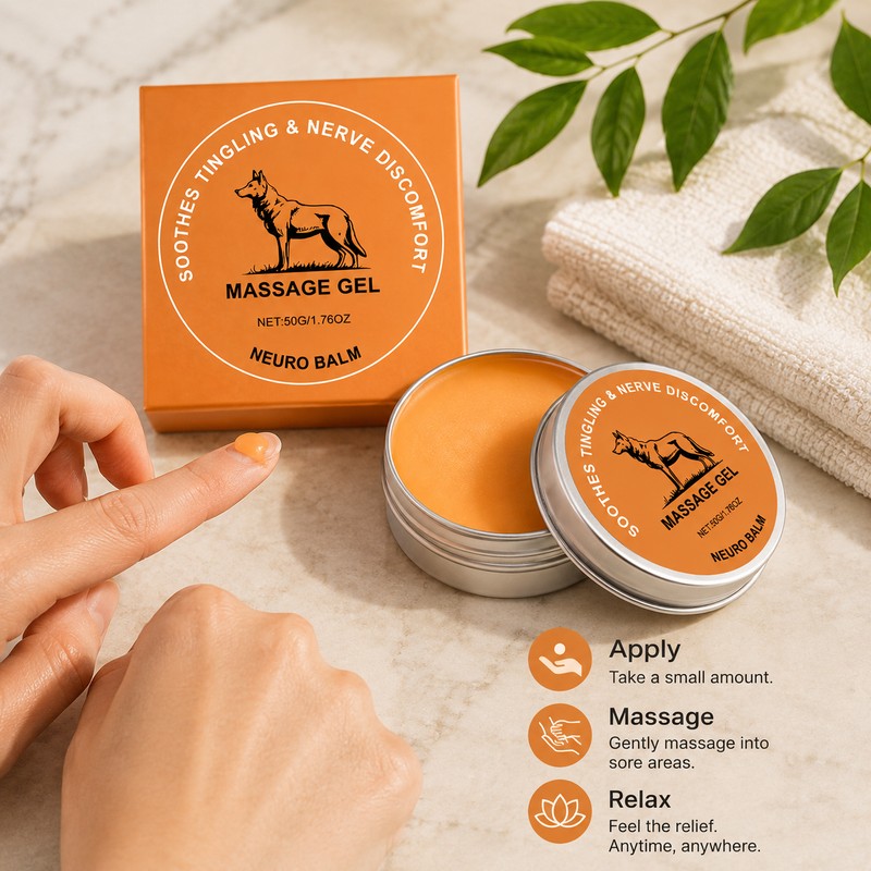 Cooling Massage Balm for Joint & Muscle Care – Herbal