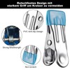 Omsscun 35 Pcs Portable Laundry Hooks, No-slip Metal Boots Hangers,Single