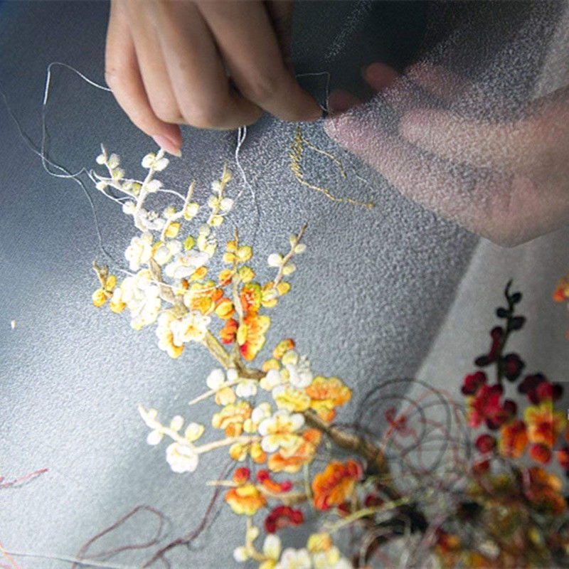 YEQIN 20 pcs Metallic Glittery Polyester Sewing Thread Set (Each