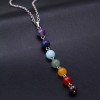 Deluxe Collar De Los 7 Chakras Yoga Meditación Energía Indu