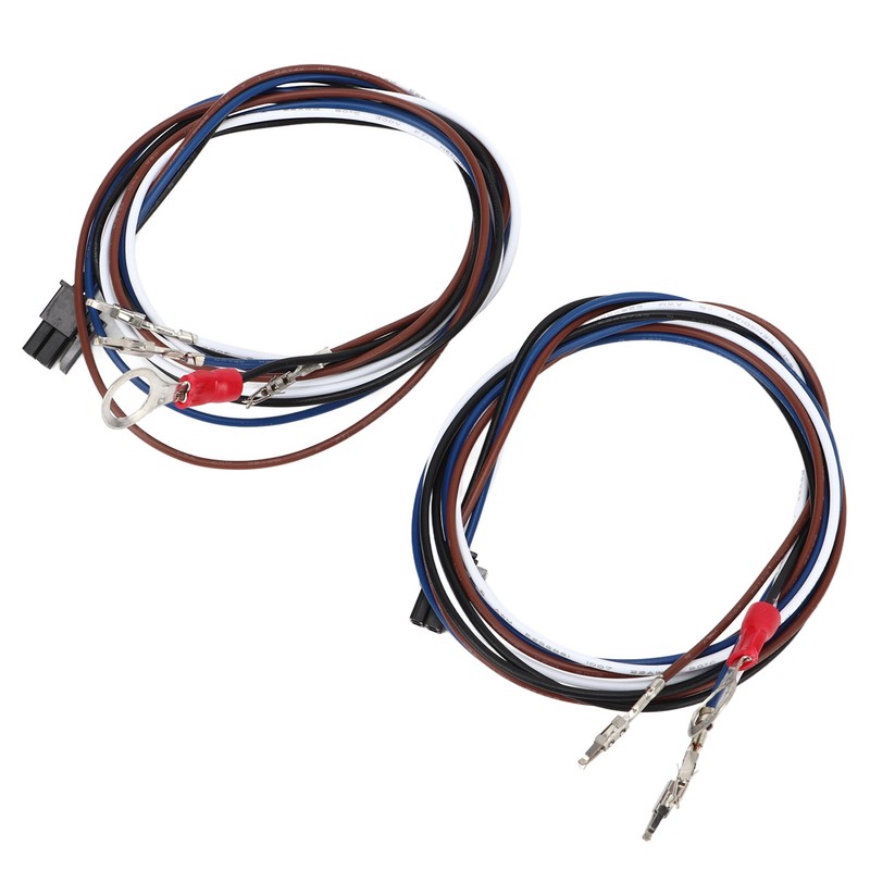 2 Pcs Driver Passenger Side Tow Mirrors Wiring Harness Running