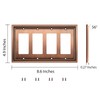 Henne Bery Sunken Pearls Heavy Duty Decorative Wall Plate Switch