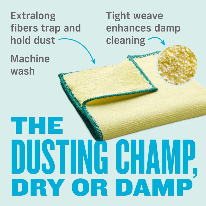 E-Cloth High Performance Dusting Cloth, Reusable Premium Microfiber Cloth for