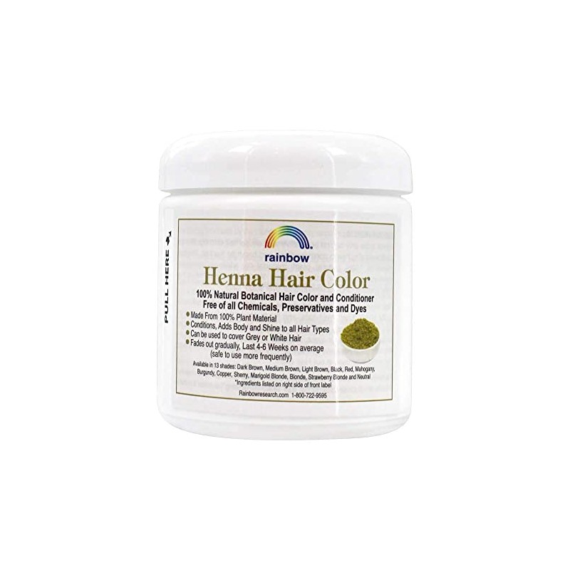 Rainbow Research Henna Hair Color and Conditioner Persian Dark Brown