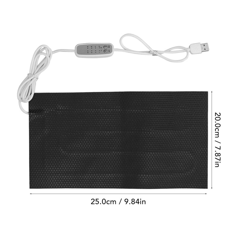 Temperature Regulating Heating Pad 4 Gear USB Power Waterproof Electric