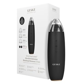GESKE | SmartAppGuided™ MicroDermabrasion Blackhead Remover | Eliminador de puntos negros 7 en 1 | Limpiador de poros eléctrico | limpieza al vacío innovadora | herramientas de belleza