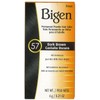 Bigen Powder Hair Color #57 Dark Brown 0.21oz (6 Pack)