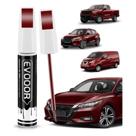 NAH Cayenne Red Pearl Touch Up Paint Compatible with Nissan Exact Match 2 in 1 Touch up Paint for Chips and Nicks Repair