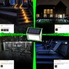 JSOT Solar Deck Lights -12 Pack Solar Fence Lights Waterproof
