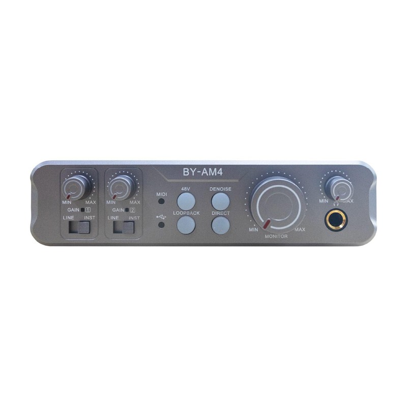 BOYA BY-AM4 Dual-Channel Audio Interface