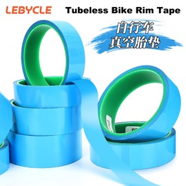 KMRDND Tubeless Bicycle Rim Tape 700C Advanced, Width 21/23/25/27/29/32/35 mm x Length 10 m, Bicycle Rim Protection Strips Liner for MTB/Road Bike Rim Blue (32 mm x 10 m)
