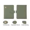 Melsbrinna Rfid Passport Holder for Travel women/Men, Cute Passport Wallet