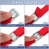 PATIKIL 1" x 18 ft Lashing Strap with Buckles, 2