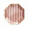 Ginger Ray Christmas Candy Cane Stripe Gold Foiled Paper Party