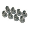 Zanussi Dishwasher Grey Upper Basket Wheels - Pack Of 8