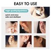 WillTen 6Pcs Ear Piercing Kit Silver, Disposable Ear Piercing Kit