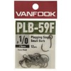 Vanfook PLB-59F Plugging Single Heavy Pack of 12 Fluorine Black
