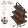 VyGrow Cupcake Stand, 3-Tier Dessert Stand for 52 Cupcakes, Wood