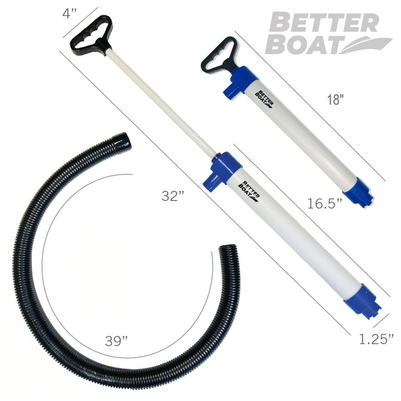 Manual Bilge Pump for Boats, Kayak, Canoe, Hand Water Pump