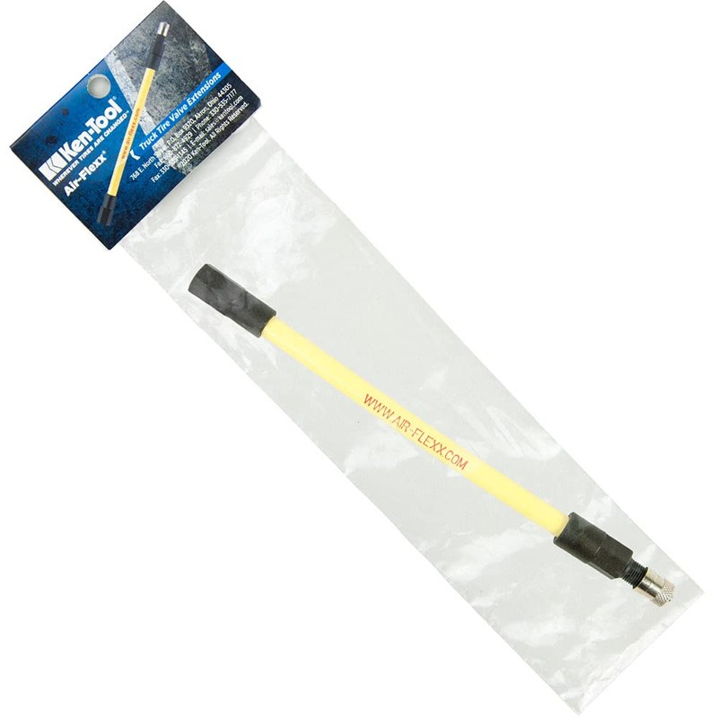 Ken-Tool Air Flexx Valve Extension with Cap, 7 1/4", 185mm