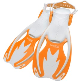 Cressi Rocks fins, White/Orange, L/XL