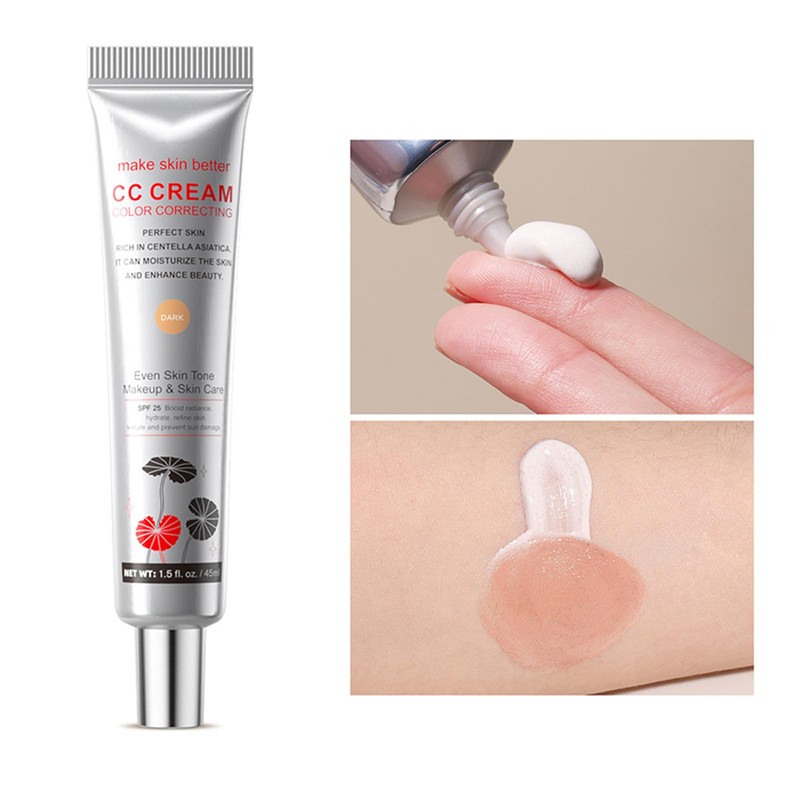 Pre-Make-up Concealer CC Cream Light Colour, Colour Correcting CC Cream,