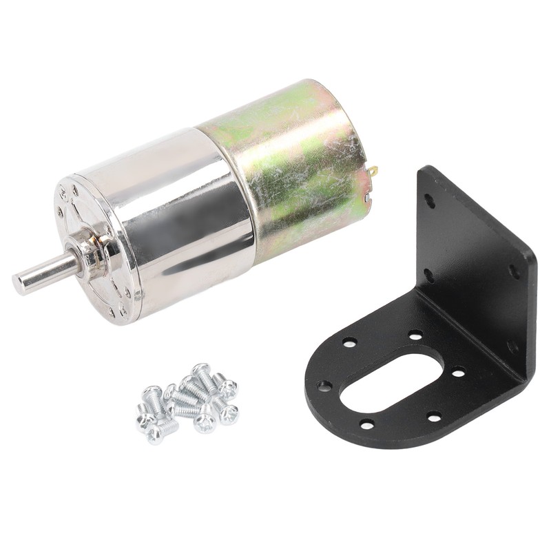 DC Worm Gear Motor Micro Brushed Self Locking Aluminum Alloy